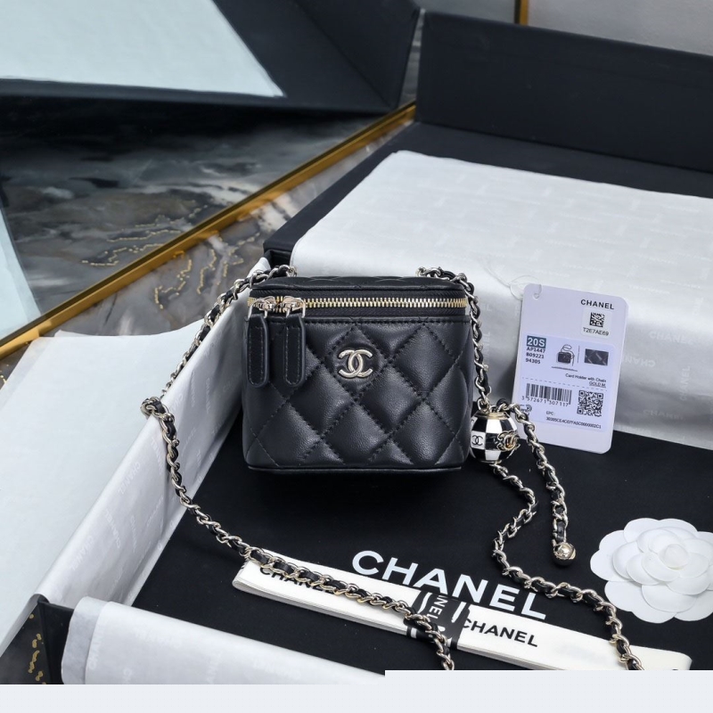 Ch*el cosmetic bags